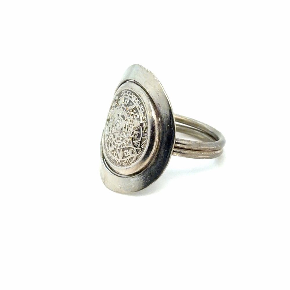 Silver 925 Circle Ring - image 2